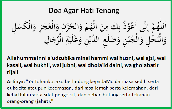Doa Hati Yang Sedang Gelisah