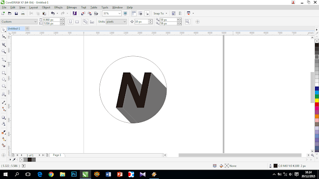 Cara Membuat Logo Atau Icon Flat Dengan Efek Long Shadow