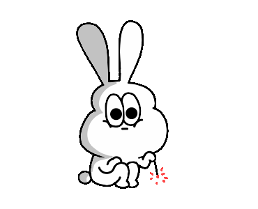 Line クリエイターズスタンプ イラッと可愛い 太っちょうさぎ 夏 Example With Gif Animation Line クリエイターズスタンプ イラッと可愛い 太っちょうさぎ 夏 Example With Gif Animation
