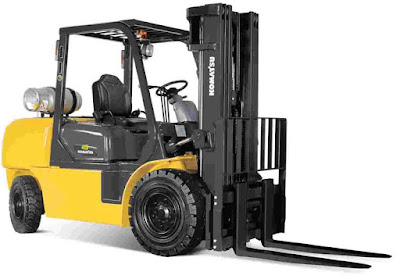 Xe nâng Komatsu 4 tấn LPG forklift