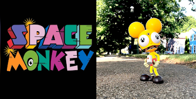 Space Monkey Yellow Edition Vinyl Figure by Dalek x UVD Toys