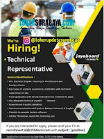 We Are Hiring at Jaya Board Surabaya July 2020