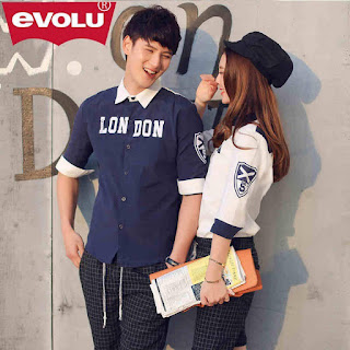 Kemeja Couple London Evolution