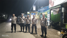 Polsek Gantar Laksanakan Patroli Pengamanan Malam Takbiran 