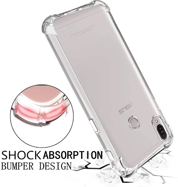 Soft Transparent Back Case Cover For Asus Zenfone Max Pro M1