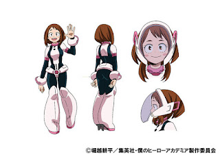 Projekt postaci Ochaco Uraraka