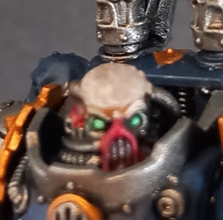Painting Chaos Space Marines Warpsmith for The Scourged