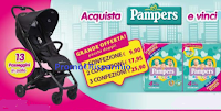 Logo Pampers ''Acquista e vinci 13 passeggini supercompatti'': scopri l'anticipazione!