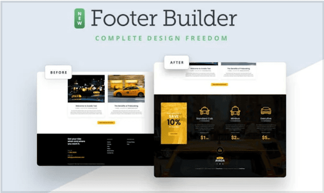 avada theme footer builder