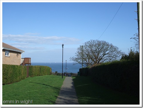 Arriving in the Isle of Wight 1