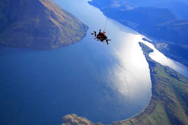 Saut en parachute Nouvelle-Zelande