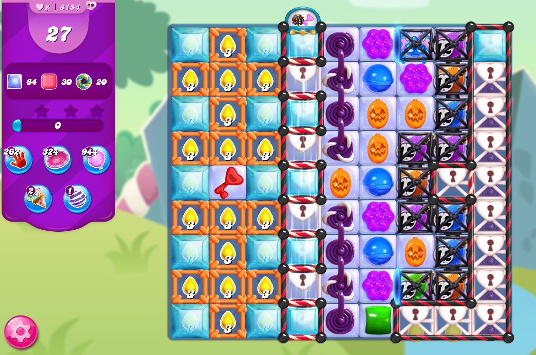 Candy Crush Saga level 8154