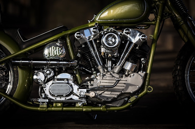Harley Davidson Knucklehead By MB Cycles Hell Kustom