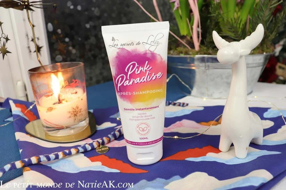 Les secrets de Loly Pink Paradise après-shampooing démêlant