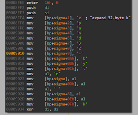 expand 32-byte k