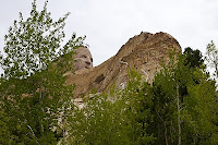 Click for Larger Image of Crazy Horse as Seen From Near the Base