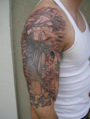 Dark angel tattoo