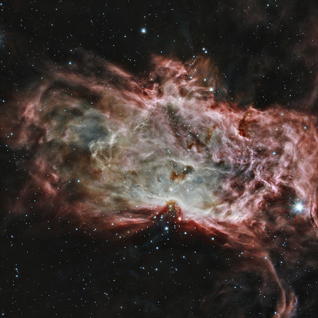 Flame Nebula in the Infrared