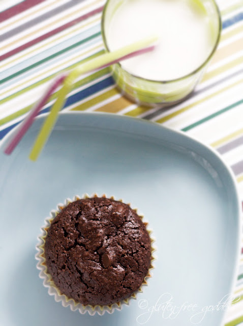 Gluten free brownie cupcakes made with Namaste baking mix