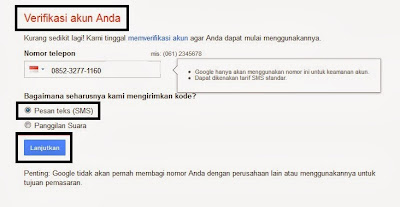 Langkah-langkah membuat email di gmail