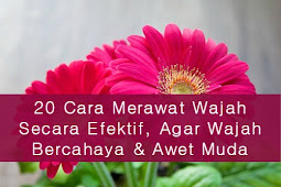 20 Cara Ampuh Merawat Wajah Agar Wajah Bercahaya Awet Muda