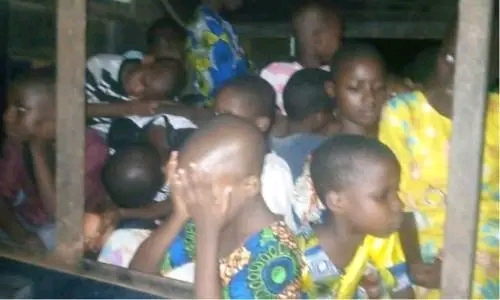 (Breaking News) 23 Children Rescued In Ondo Church Refuse To Follow Parents Home