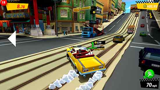 Crazy Taxi City Rush Mod Apk Download