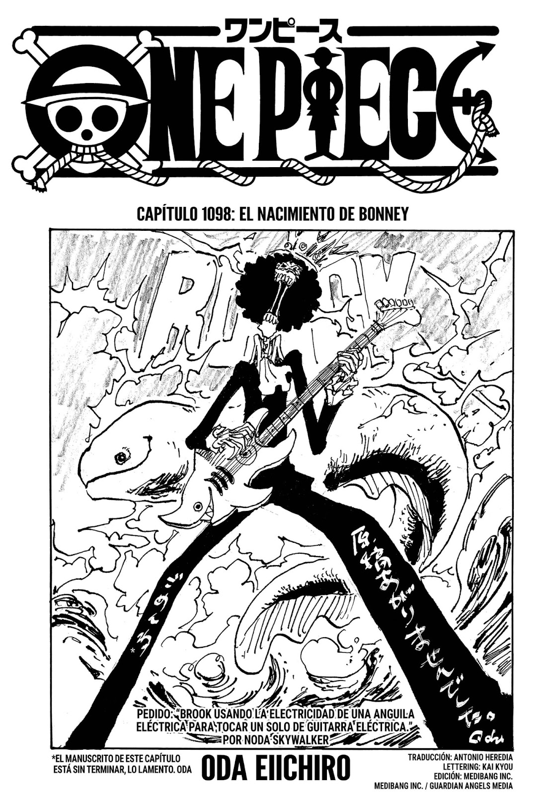 One Piece: Chapter 1098 - Page 1