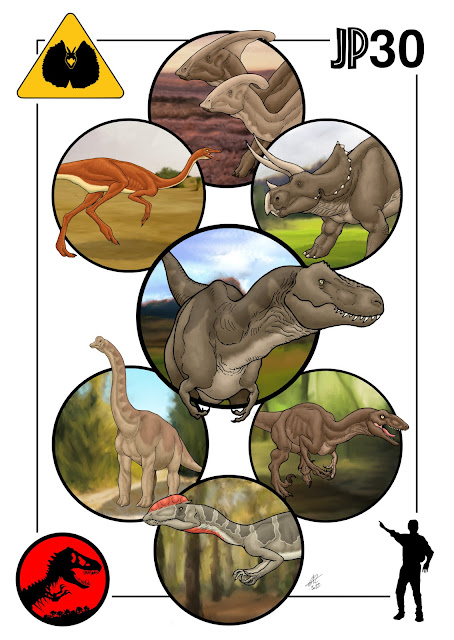 Jurassic Park 30th Anniversary: Dinosaur mash-up #1
