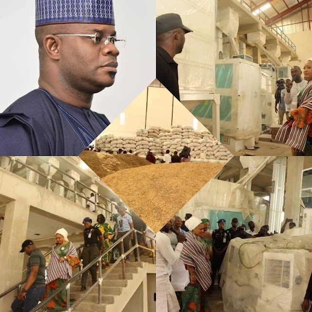 DID YOU KNOW THAT KOGI STATE GOVERNOR, Yahaya Bello Has Made Some Great Achievements In Rice Farming In The State?