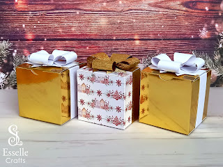 Double Bow Boxes by Esselle Crafts