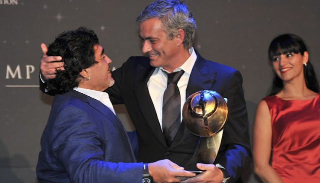 Maradona: Mourinho Jauh Lebih Baik Ketimbang Guardiola