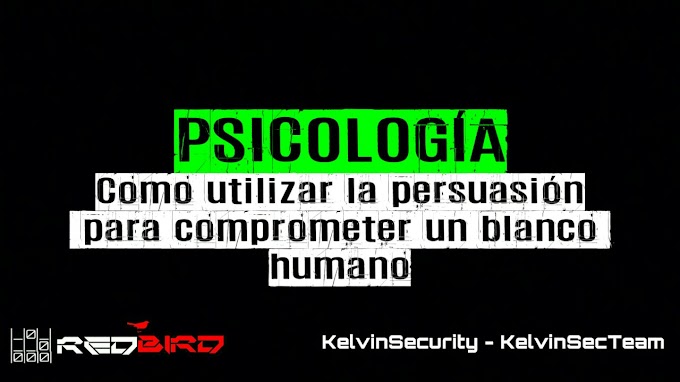 Psicología - Cómo utilizar la persuasión para comprometer un blanco humano