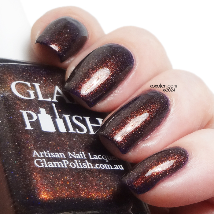 xoxoJen's swatch of Glam Polish It’s Not Falling If You Jump