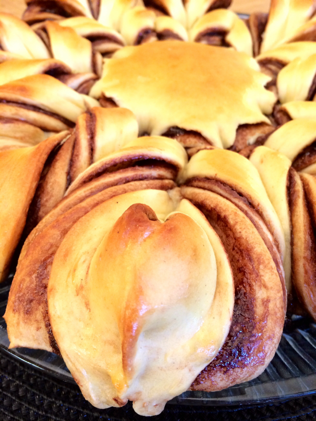 Mandazi is a form of fried dough. Stella's Meza: Flower Twist Nutella Bread