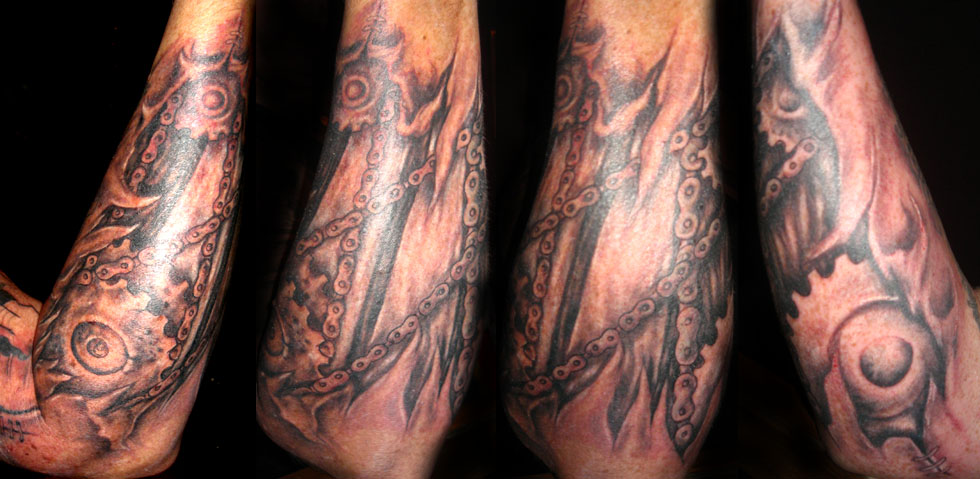 Forearm Sleeve Tattoos