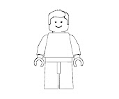 #8 Lego Coloring Page