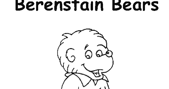 Coloring & Activity Pages: Sister Bear Coloring Page