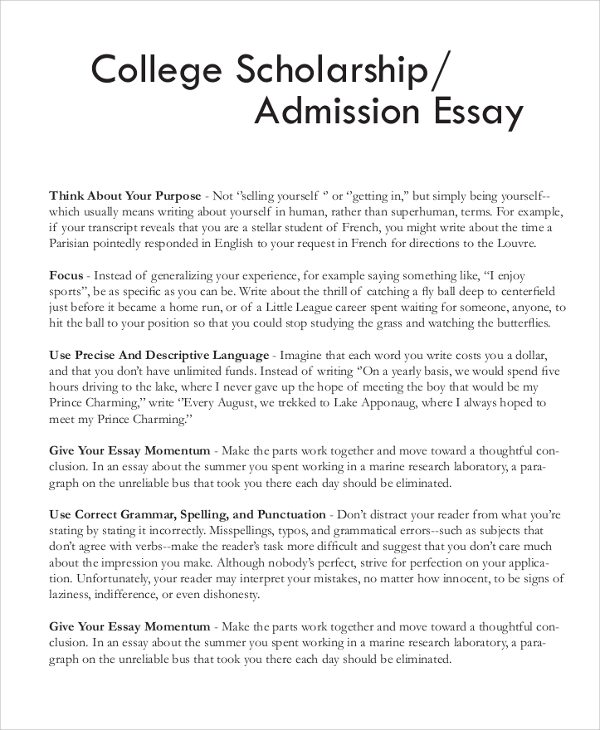 How to Start Scholarship Essay