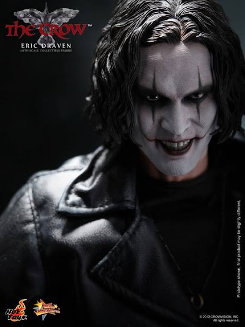 Hot Toys 1/6 Scale The Crow 12" Eric Draven Figure