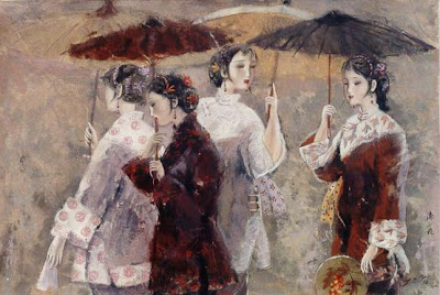 Women in Painting by Chinese Artist Yihang Pan