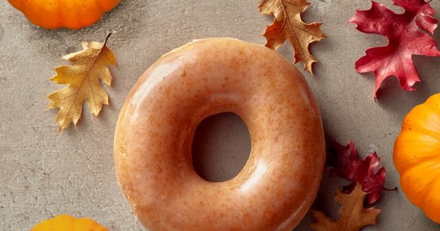 Krispy Kreme's Pumpkin Spice Original Glazed Donut Returns ...