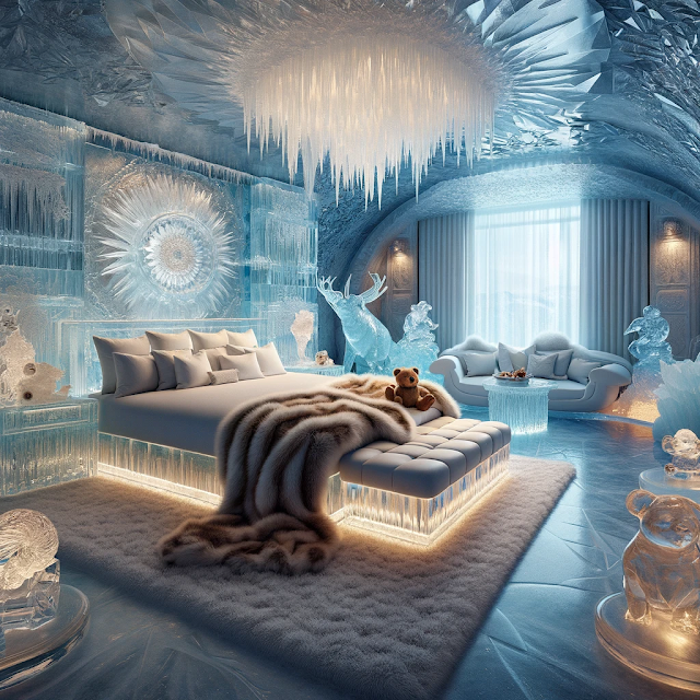 Exploring the Wonders of Frozen Hotels: A Journey Through Ice Sculptures and Advanced 3D Design