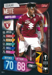 Topps Match Attax UEFA Champions League 2019-2020 (International Variant) Torino FC Set