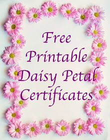 Free Daisy Girl Scout petal printables for leaders