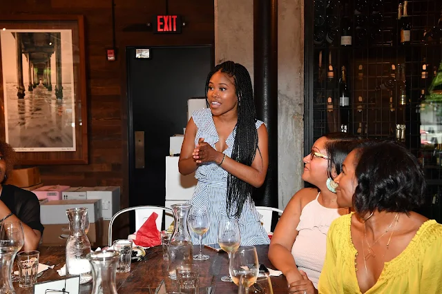 Video: Essence Atkins and Bresha Webb Host Intimate Gathering in Atlanta for NBC's MARLON  via  www.productreviewmom.com