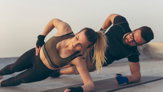 Holding a Side Plank