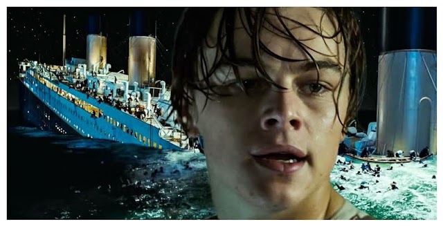 How long the titanic takes to sink in the movie vs. real life