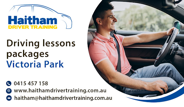 Driving lessons packages Victoria Park