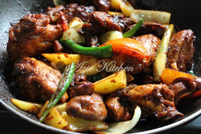 Ayam Masak Kicap Mudah dan Sedap Azie Kitchen